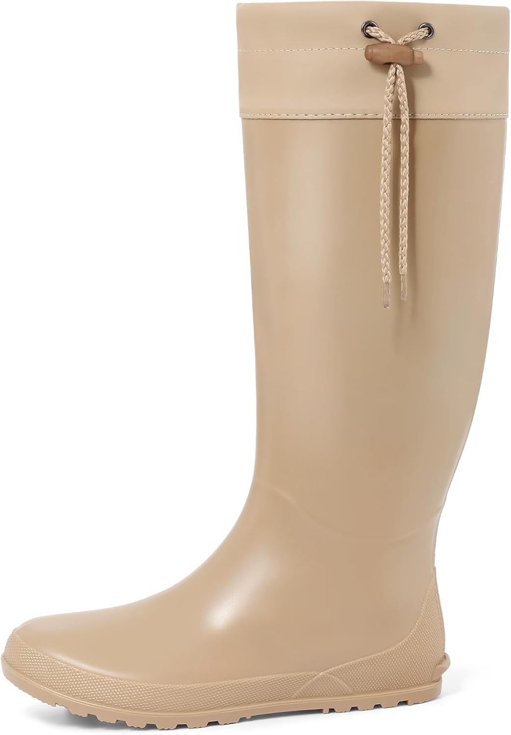 Women's Packable Tall Rain Boots - Lightweight Rubber Shell That Folds Down for Travel and Wet Weather Days — view 5