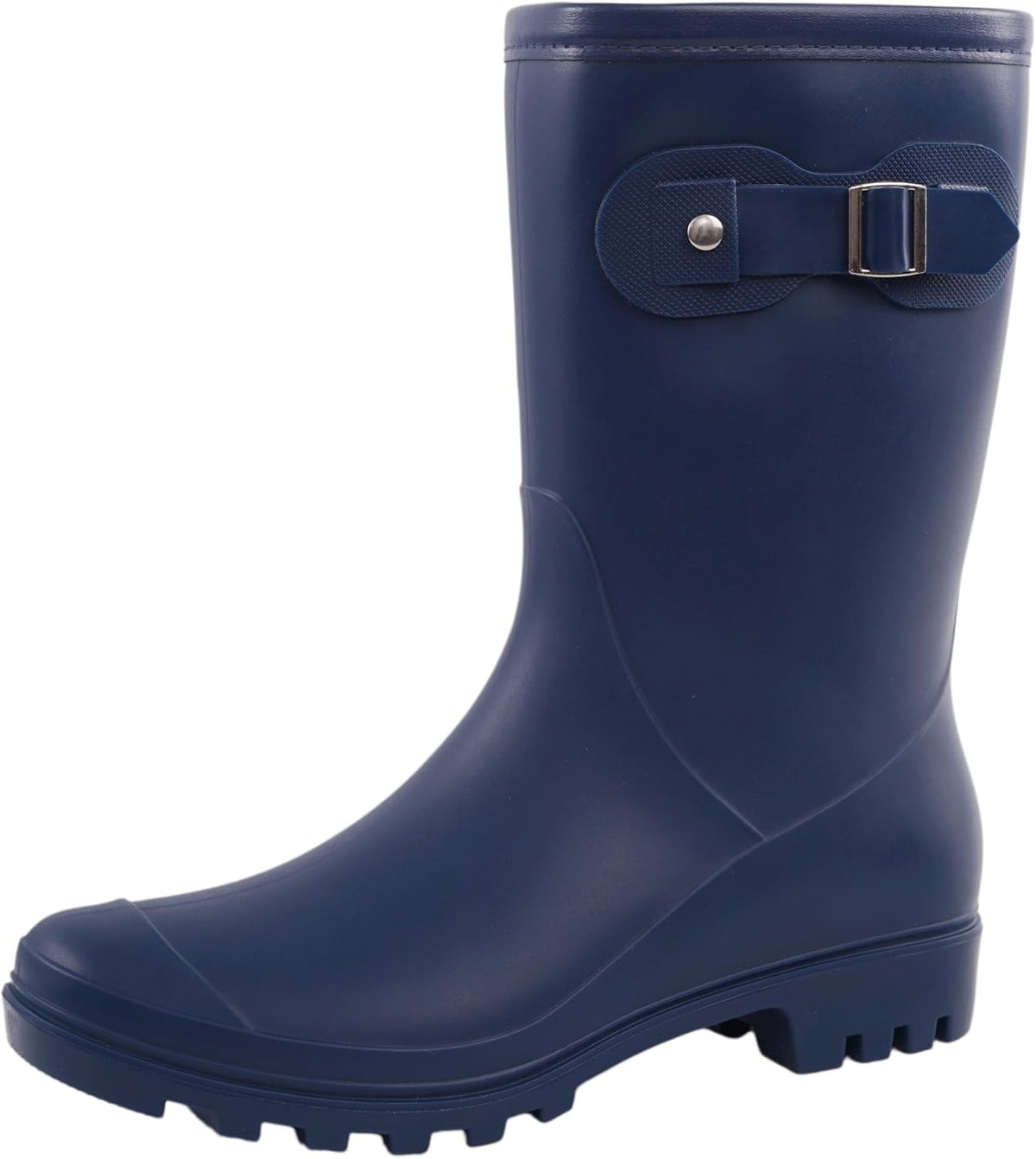 Women's Mid Calf Waterproof Rain Boots - Anti-Slip Outsole, Cushioned Insole for Garden Chores and Rainy Commutes — view 13