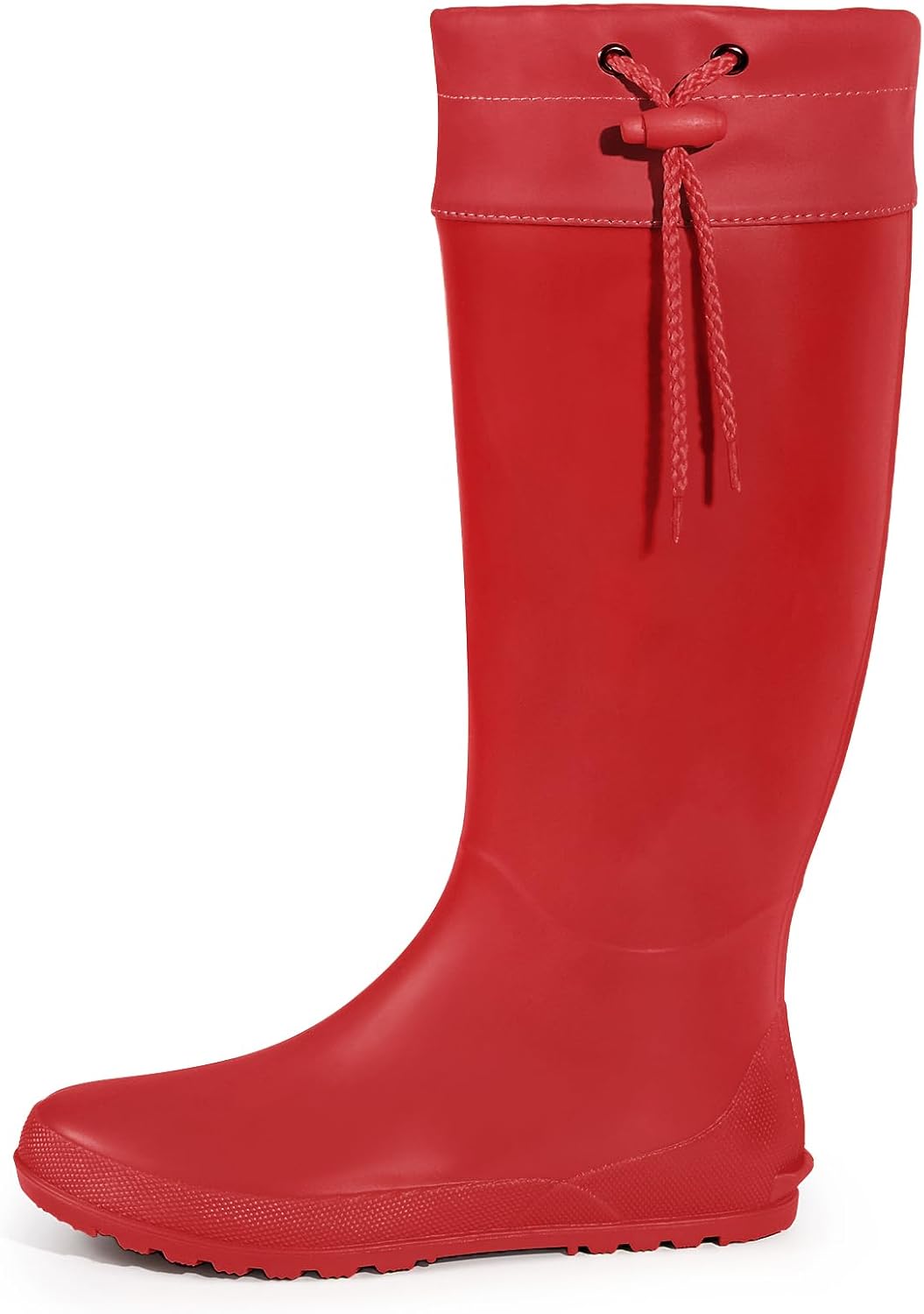 Women's Packable Tall Rain Boots - Lightweight Rubber Shell That Folds Down for Travel and Wet Weather Days — view 6