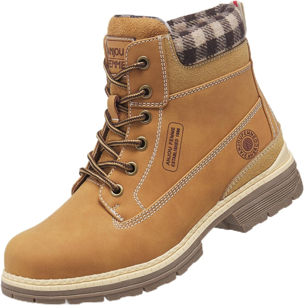 Women's Waterproof Ankle Hiking Boots - Lightweight Build, Winter Ready Fit for Trekking, Snow and Cold Walks — view 7