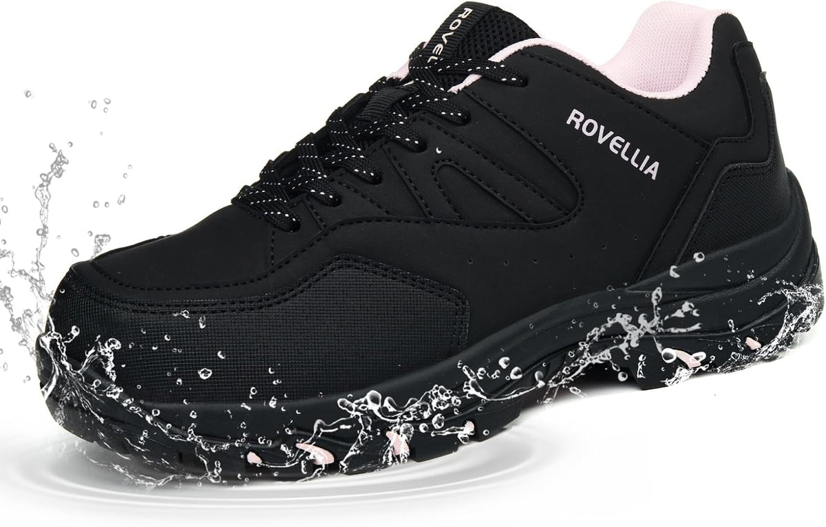 Women's Waterproof Hiking Sneakers - Non-Slip Grip, Ankle Support for Trekking, Trail Running and Daily Walking — view 1