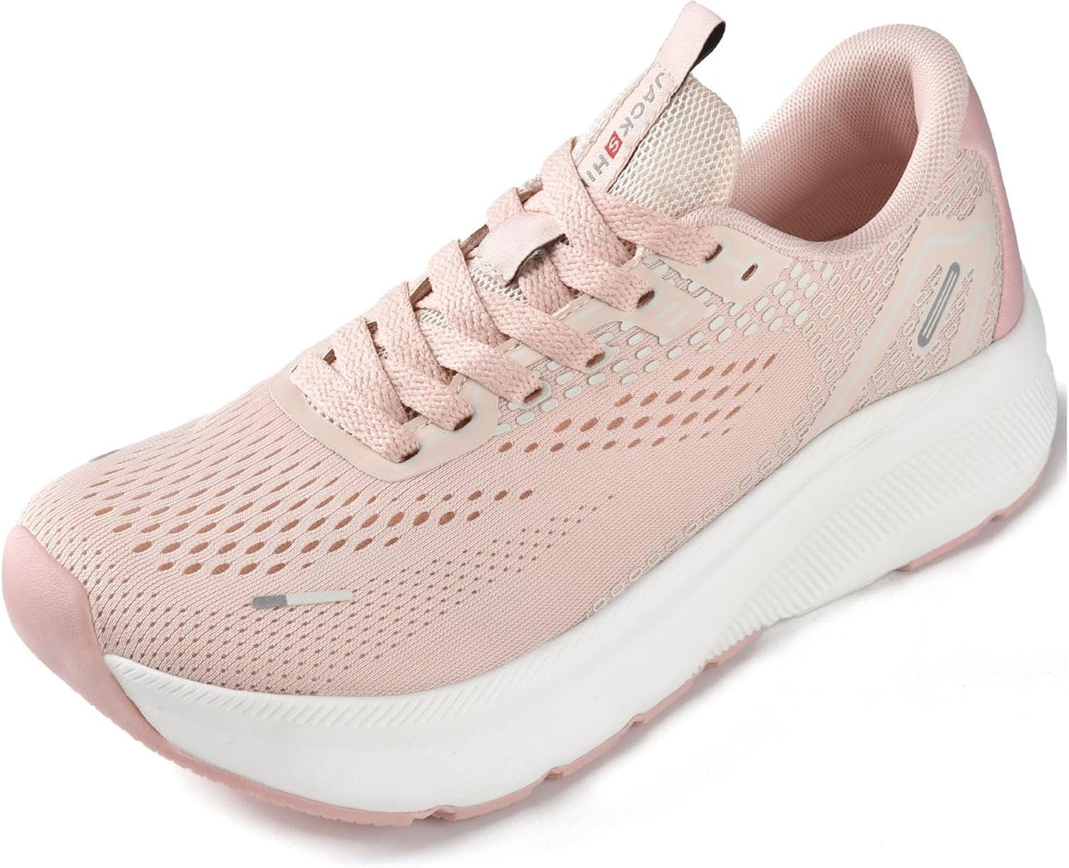 Women's Wide Toe Box Sneakers - Zero Drop Platform, Arch Support and Thick Cushioned Sole for Gym and Walking — view 5