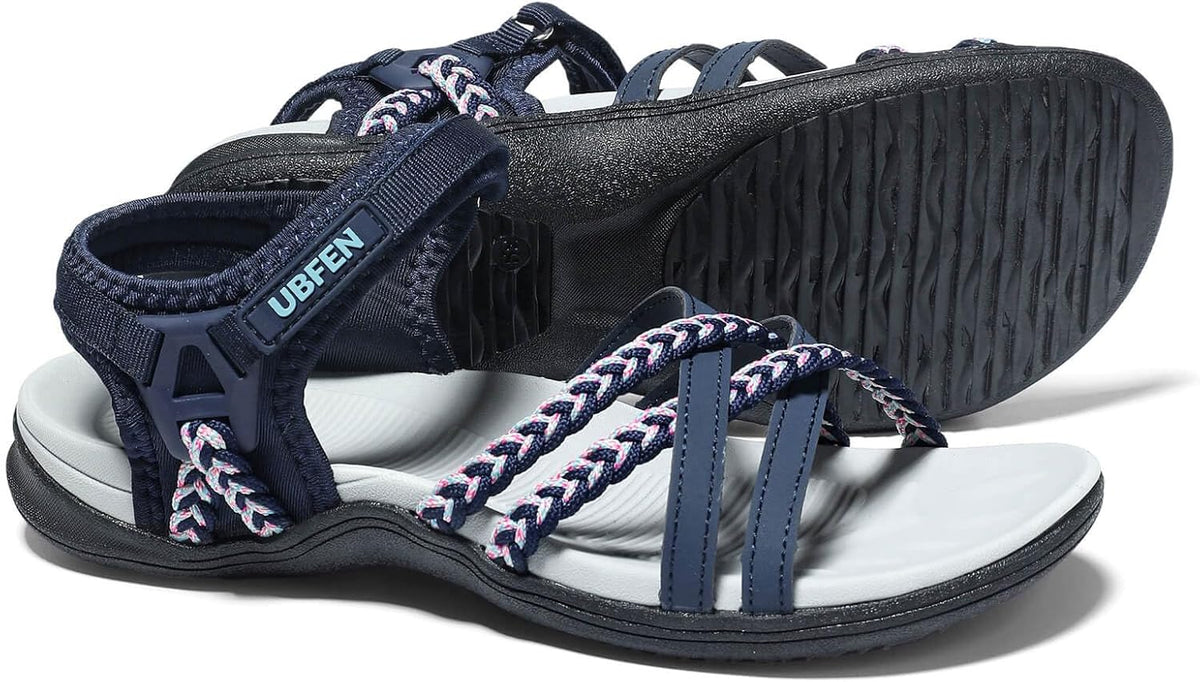 Women's Lightweight Hiking Water Sandals - Arch Support, Adjustable Straps for Beach, Camping and Vacation Walking — view 11