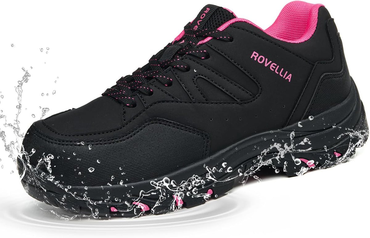 Women's Waterproof Hiking Sneakers - Non-Slip Grip, Ankle Support for Trekking, Trail Running and Daily Walking — view 3