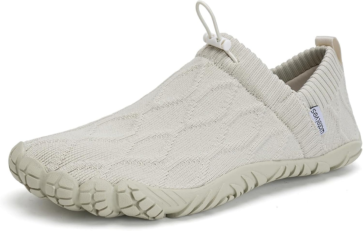 Unisex Minimalist Barefoot Water Shoes - Flexible Thin Sole, Quick Drying Upper for Beach Walks and Outdoor Running - 7 