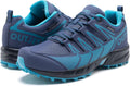 Women's Lightweight Waterproof Hiking Shoes - Cushioned Midsole, Non-Slip Outsole for Trails and Travel Walking - 6