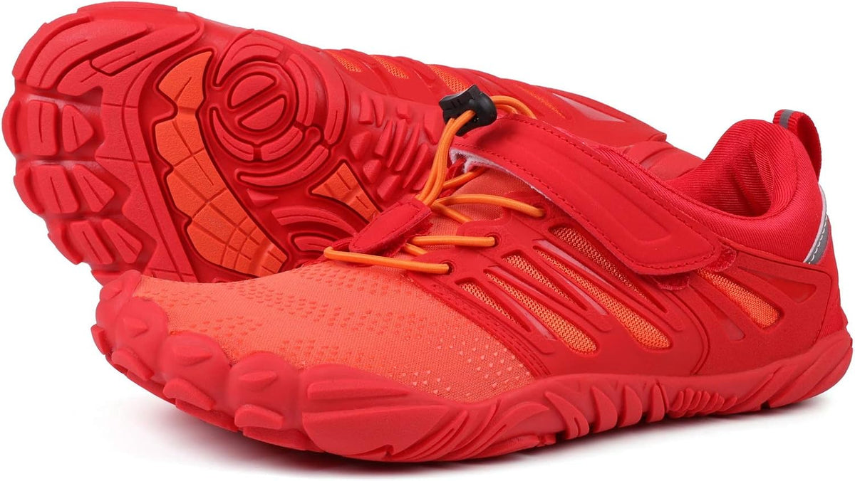 Women's Zero Drop Barefoot Trail Running Shoes - Wide Toe Box, Grippy Flexible Outsole for Hiking and Training - 10