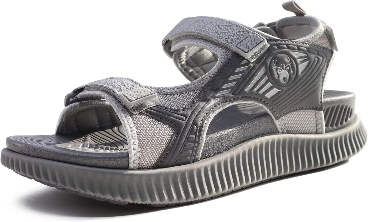 Women's Cushioned Arch Support Walking Sandals - Arch Support, Adjustable Straps for Summer Hiking and Recovery Days — view 2