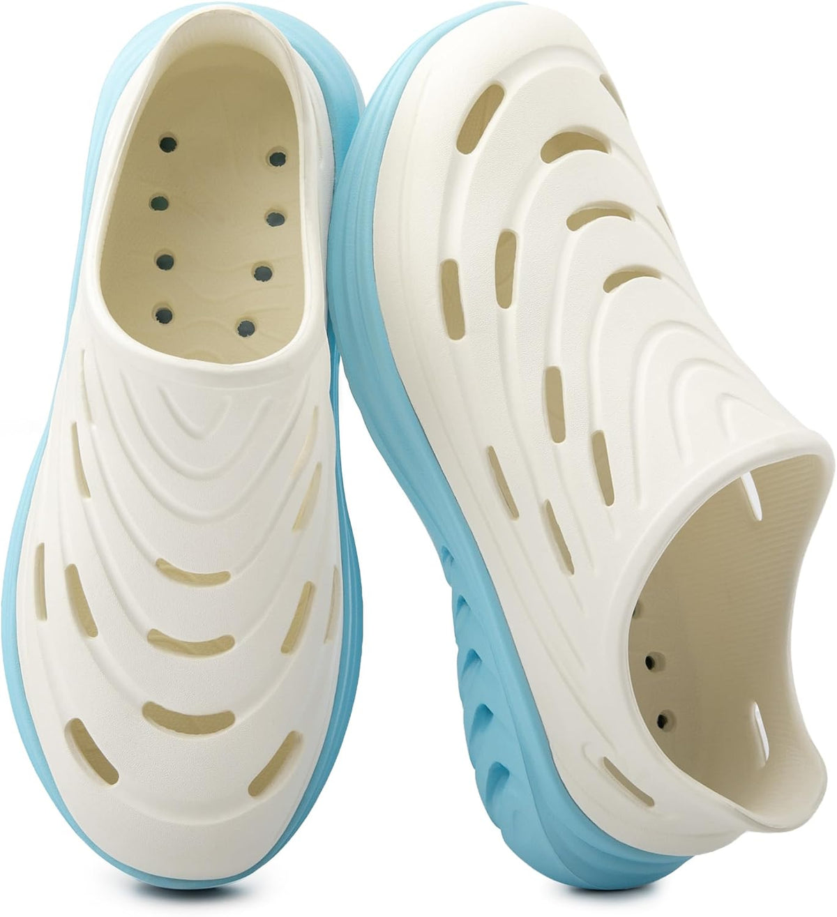 Women's Lightweight EVA Clog Water Sandals - Breathable Side Vents, Non-Slip Outsole for Garden, Pool and Gym Days — view 2