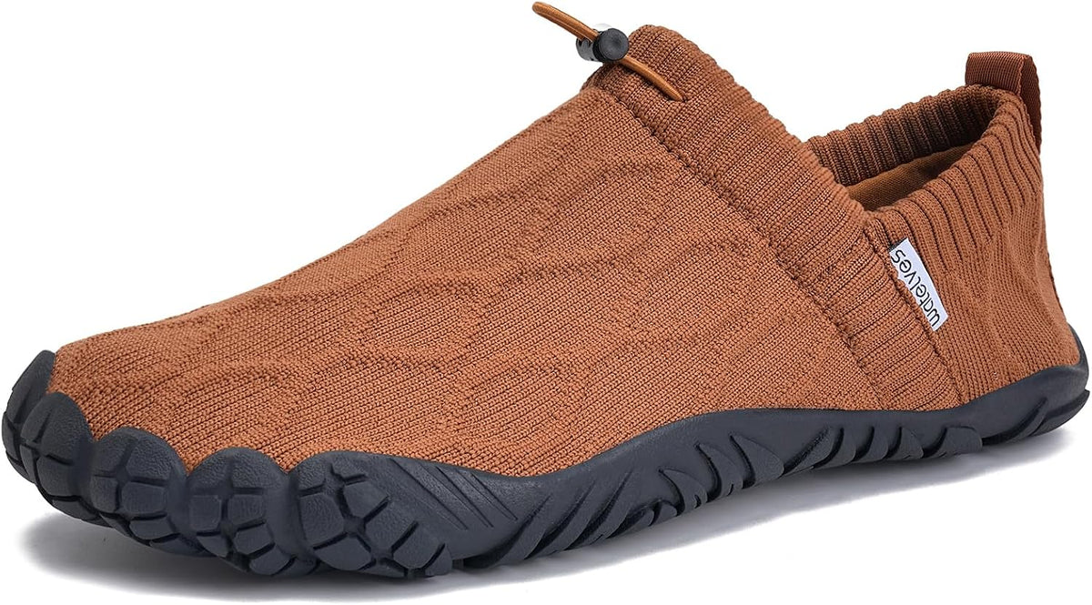Unisex Minimalist Barefoot Water Shoes - Flexible Thin Sole, Quick Drying Upper for Beach Walks and Outdoor Running - 6 