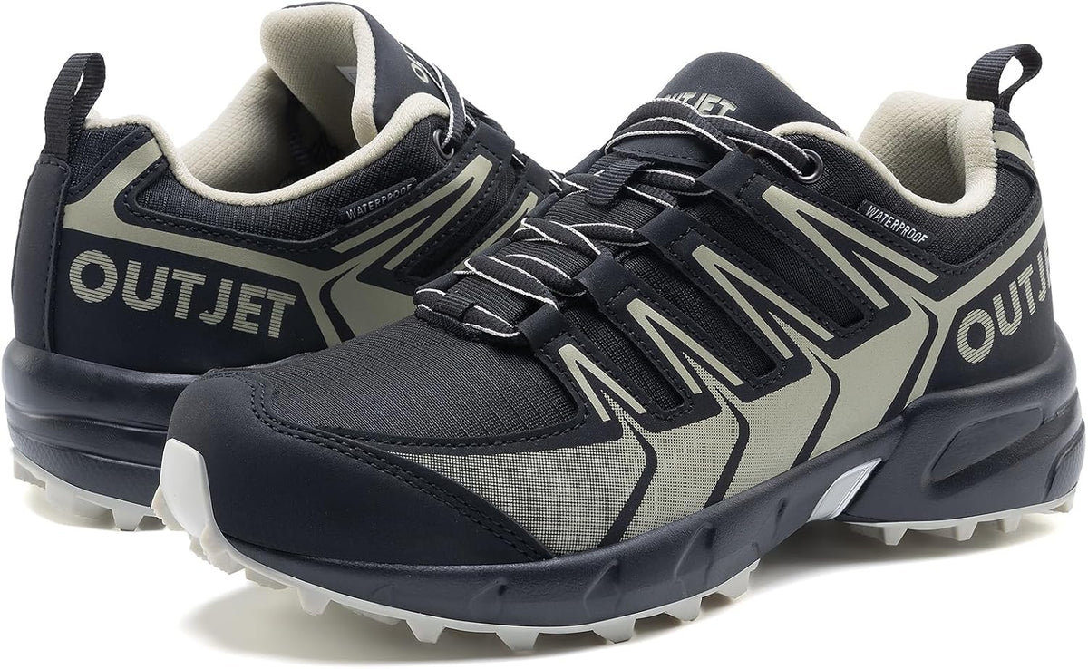 Women's Lightweight Waterproof Hiking Shoes - Cushioned Midsole, Non-Slip Outsole for Trails and Travel Walking — view 3