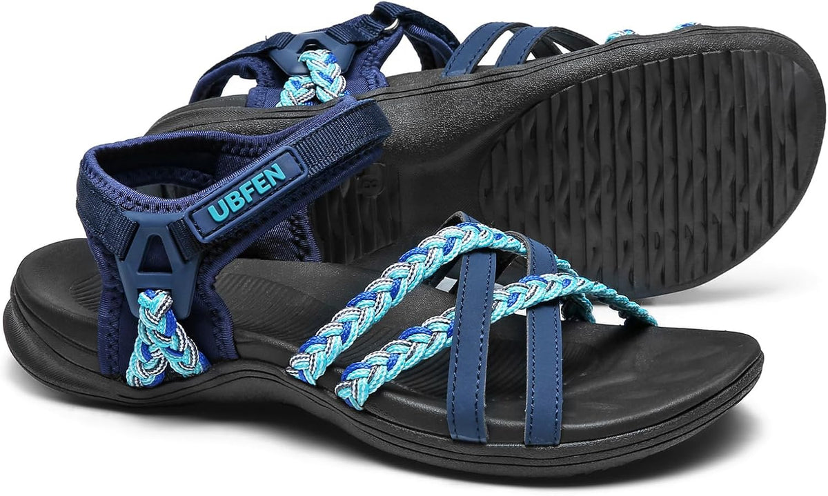 Women's Lightweight Hiking Water Sandals - Arch Support, Adjustable Straps for Beach, Camping and Vacation Walking — view 15
