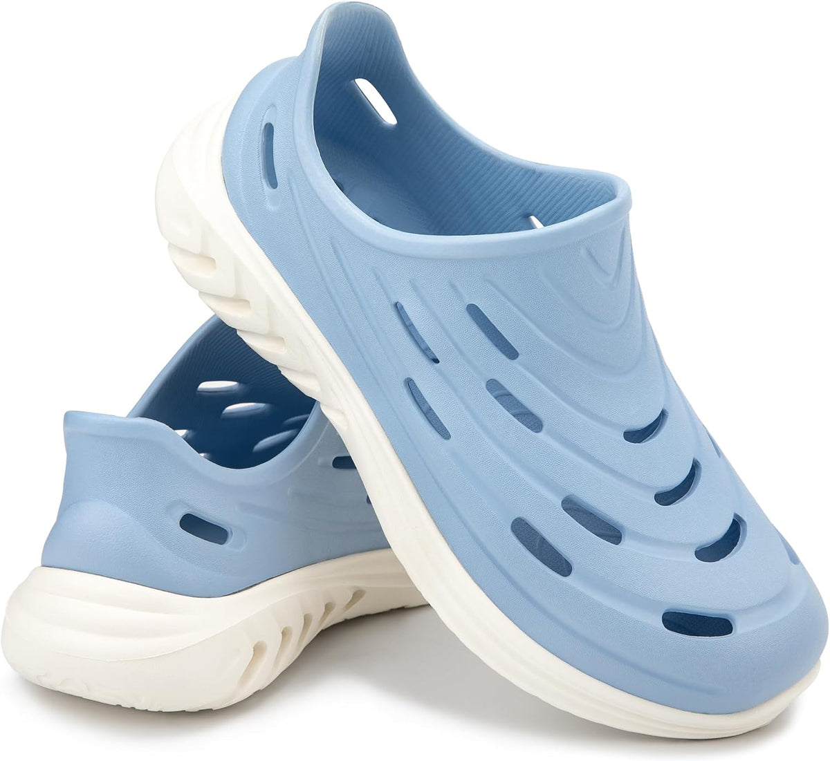 Women's Lightweight EVA Clog Water Sandals - Breathable Side Vents, Non-Slip Outsole for Garden, Pool and Gym Days — view 1
