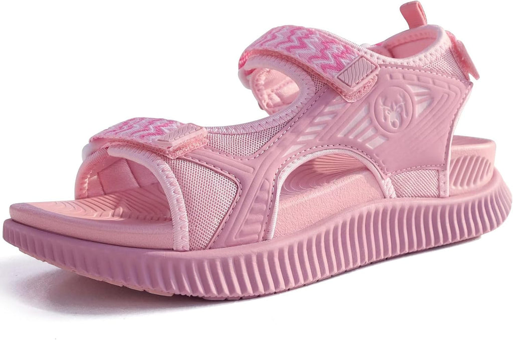 Women's Cushioned Orthopedic Walking Sandals - Arch Support, Adjustable Straps for Summer Hiking and Recovery Days - 7