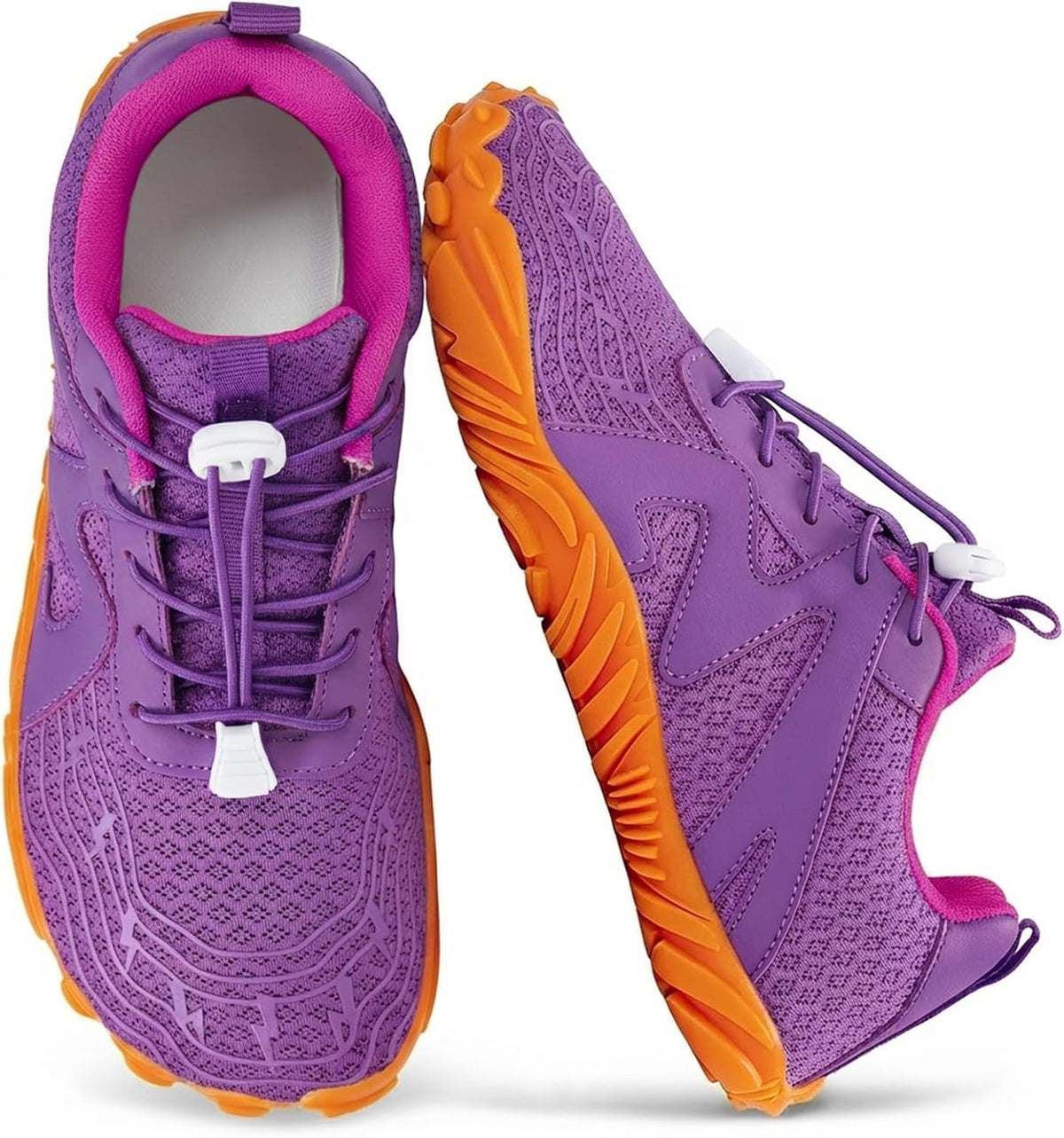 Unisex Barefoot Water and Hiking Shoes - Wide Toe Box, Zero Drop Sole, Quick Dry Upper for Beach and Gym Days - 8 Women/