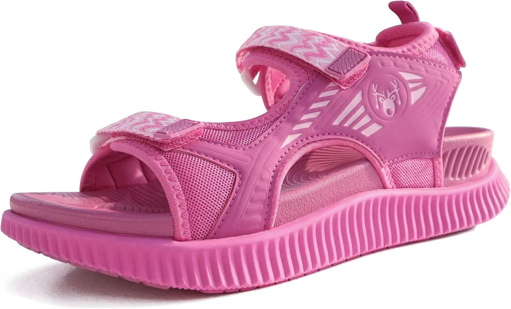 Women's Cushioned Orthopedic Walking Sandals - Arch Support, Adjustable Straps for Summer Hiking and Recovery Days - 7