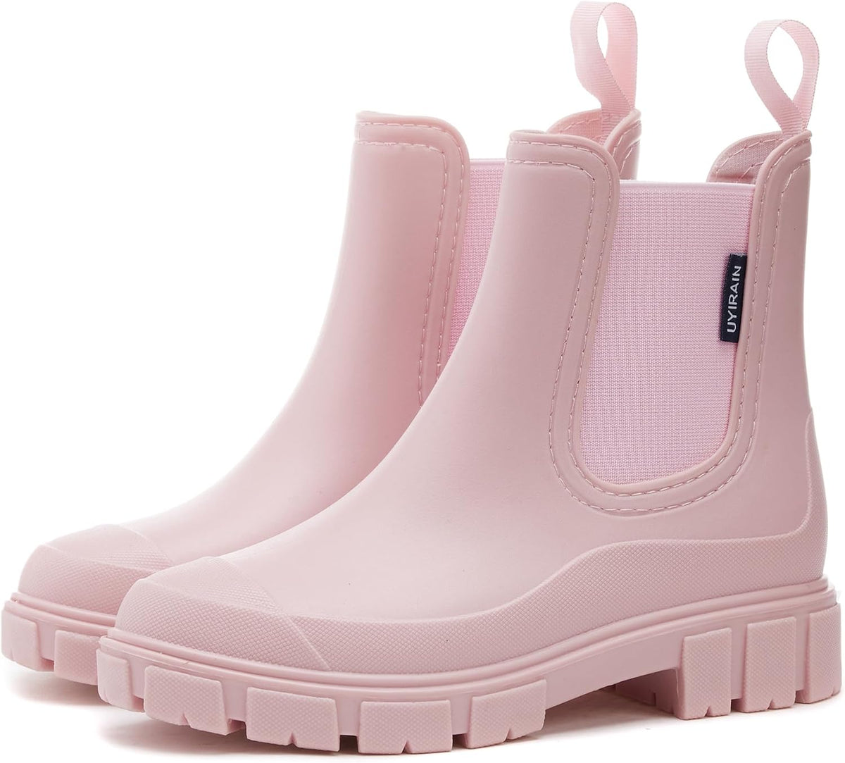 Women's Waterproof Ankle Rain Booties - Lightweight Build, Slip Resistant Sole for Garden Work and Rainy Days — view 3