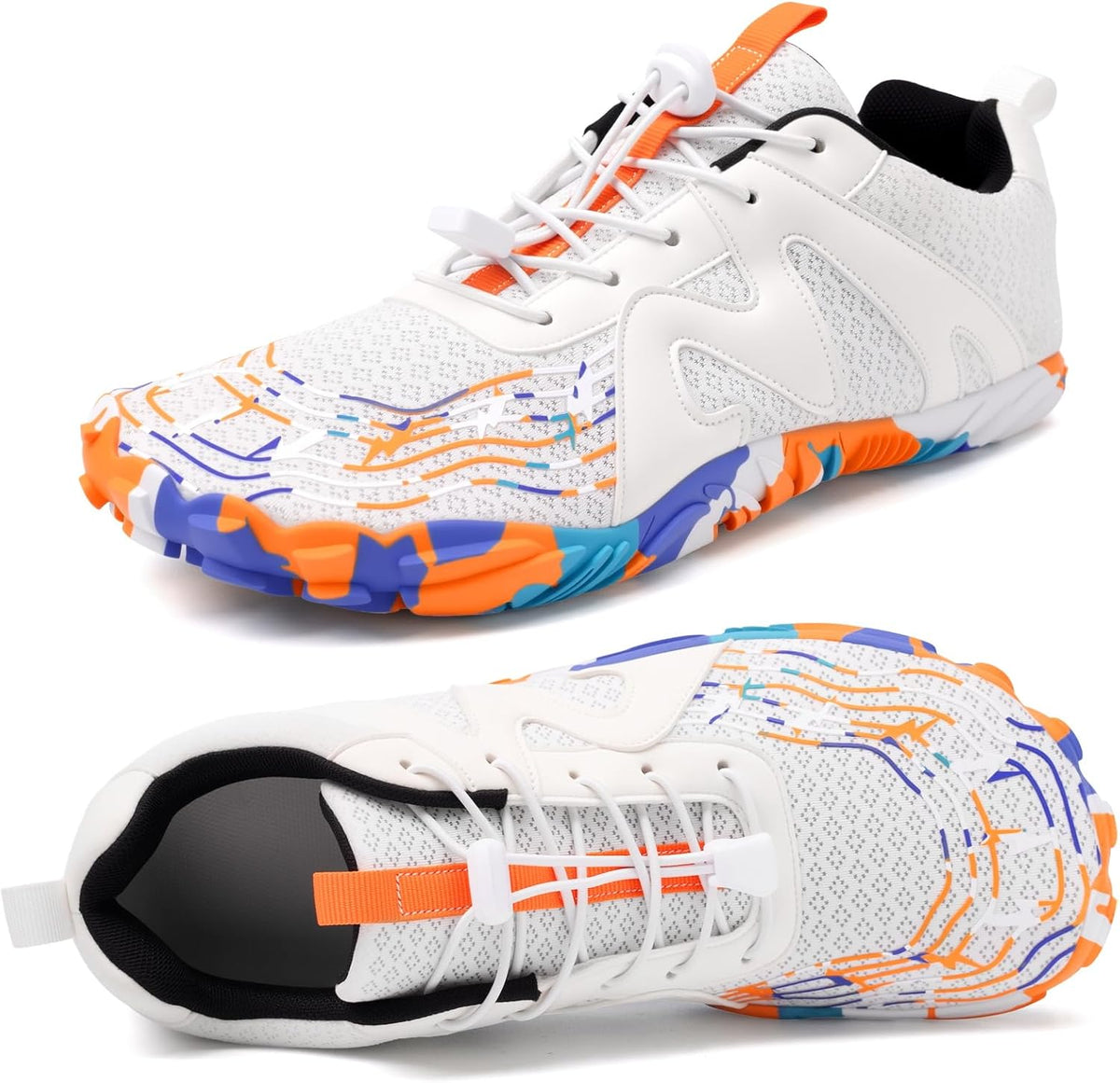 Unisex Barefoot Water and Hiking Shoes - Wide Toe Box, Zero Drop Sole, Quick Dry Upper for Beach and Gym Days - 6 Women/