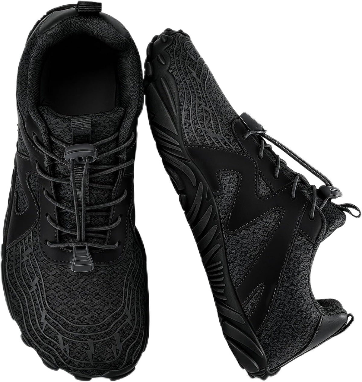 Unisex Barefoot Water and Hiking Shoes - Wide Toe Box, Zero Drop Sole, Quick Dry Upper for Beach and Gym Days - 8 Women/
