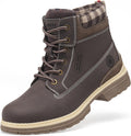 Women's Waterproof Ankle Hiking Boots - Lightweight Build, Winter Ready Fit for Trekking, Snow and Cold Walks - 6