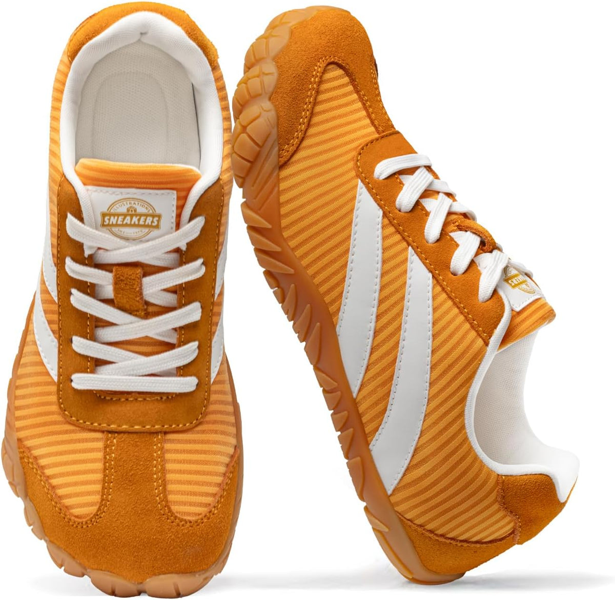 Unisex Wide Toe Box Barefoot Sneakers - Zero Drop Sole, Non-Slip Grip for Minimalist Trail Running and Walking — view 7