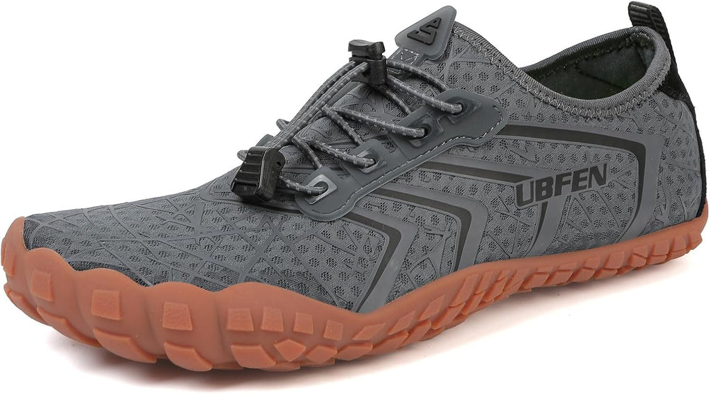 Unisex Quick Dry Water Shoes - Adjustable Bungee Lace, Flexible Rubber Sole for Beach, Pool and Kayaking Trips - 10 Wome