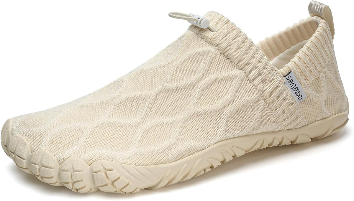 Unisex Minimalist Barefoot Water Shoes - Flexible Thin Sole, Quick Drying Upper for Beach Walks and Outdoor Running - 7 
