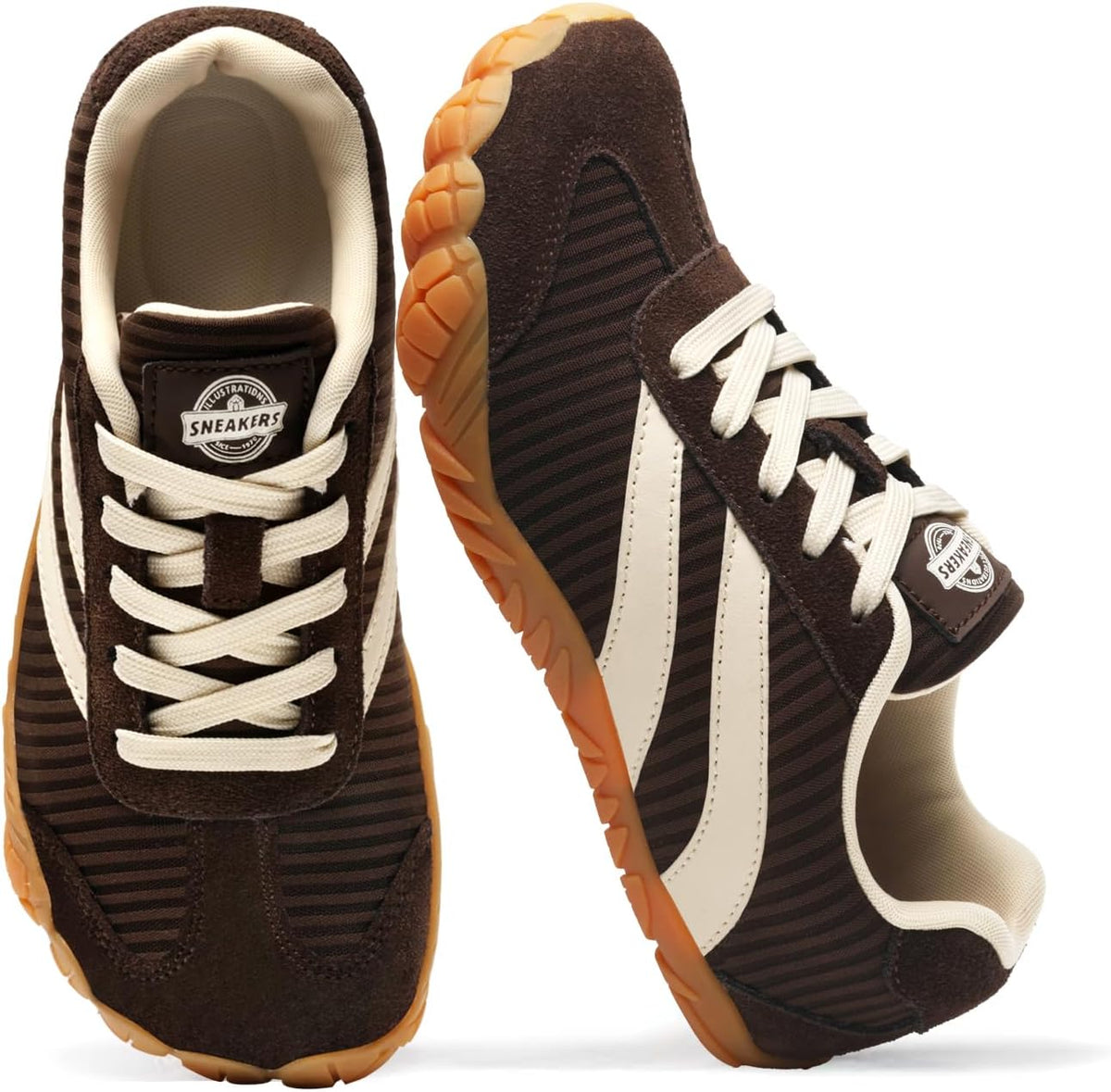 Unisex Wide Toe Box Barefoot Sneakers - Zero Drop Sole, Non-Slip Grip for Minimalist Trail Running and Walking - 9 Women