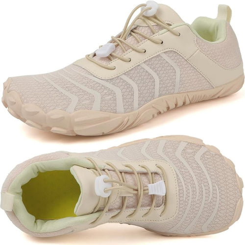 Unisex Minimalist Barefoot Cross-Trainers - Zero Drop Flat Sole, Wide Toe Box for Lifting, Hiking and Walking - 7 Women/
