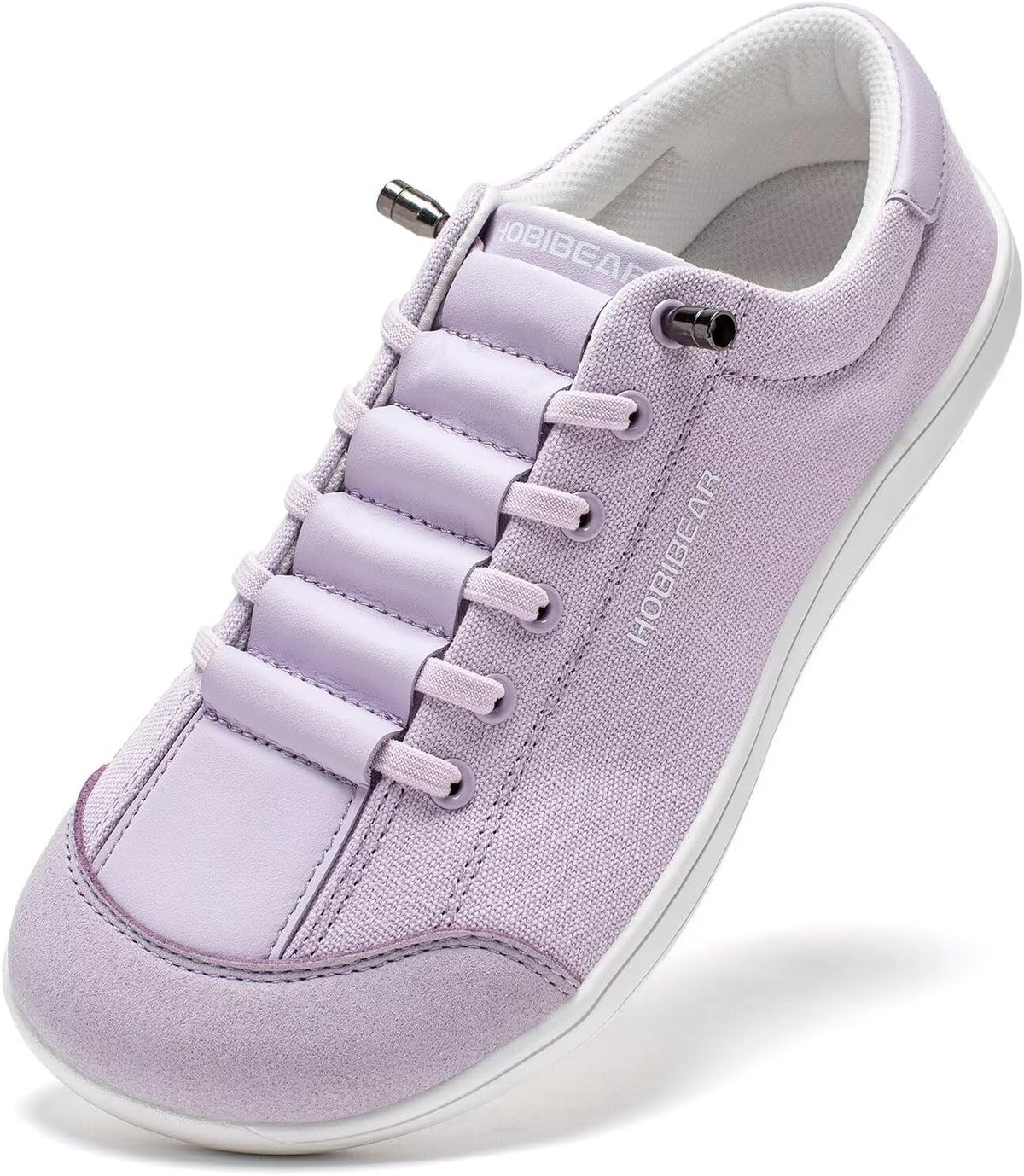 Unisex Canvas Barefoot Slip-On Shoes - Zero Drop Sole, Wide Width Fit for Everyday Minimalist Wear - 7 Wide Women/6 Wide