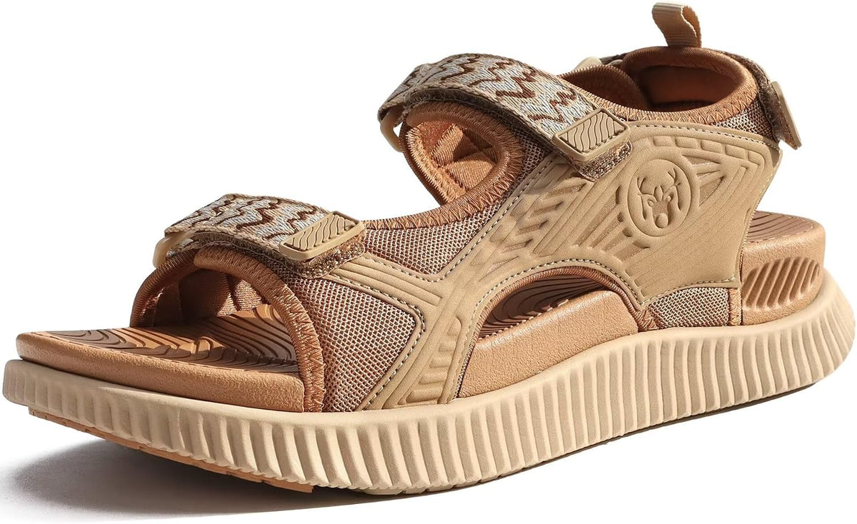 Women's Cushioned Arch Support Walking Sandals - Arch Support, Adjustable Straps for Summer Hiking and Recovery — view 16