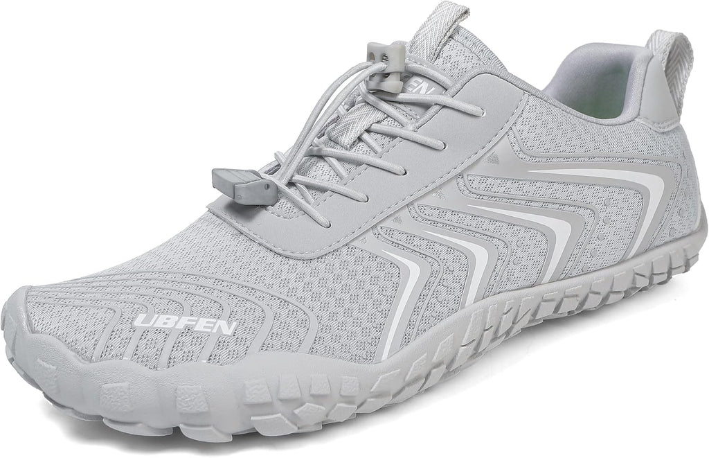 Unisex Quick Dry Water Shoes - Adjustable Bungee Lace, Flexible Rubber Sole for Beach, Pool and Kayaking Trips - 7 Women