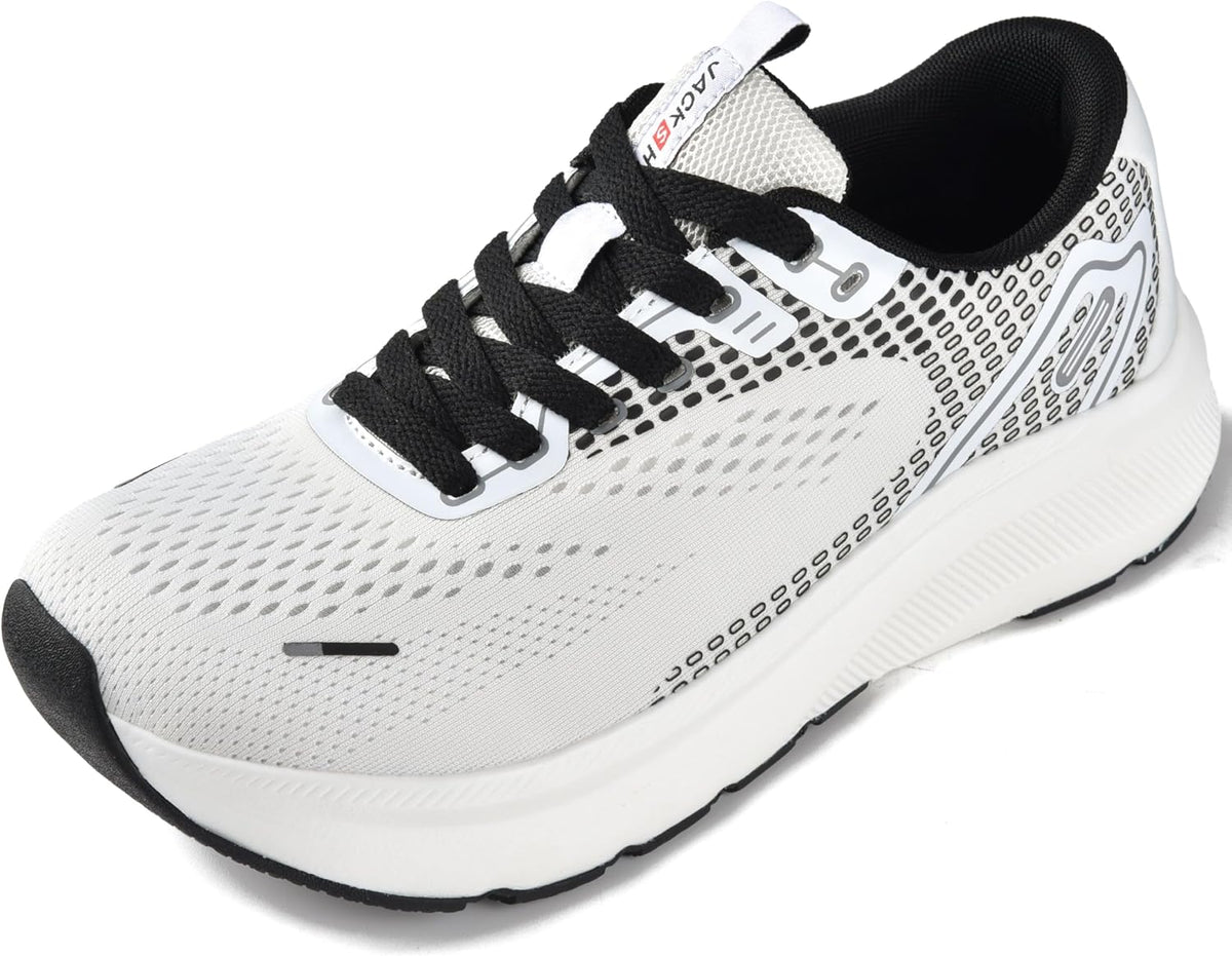 Women's Wide Toe Box Sneakers - Zero Drop Platform, Arch Support and Thick Cushioned Sole for Gym and Walking — view 6