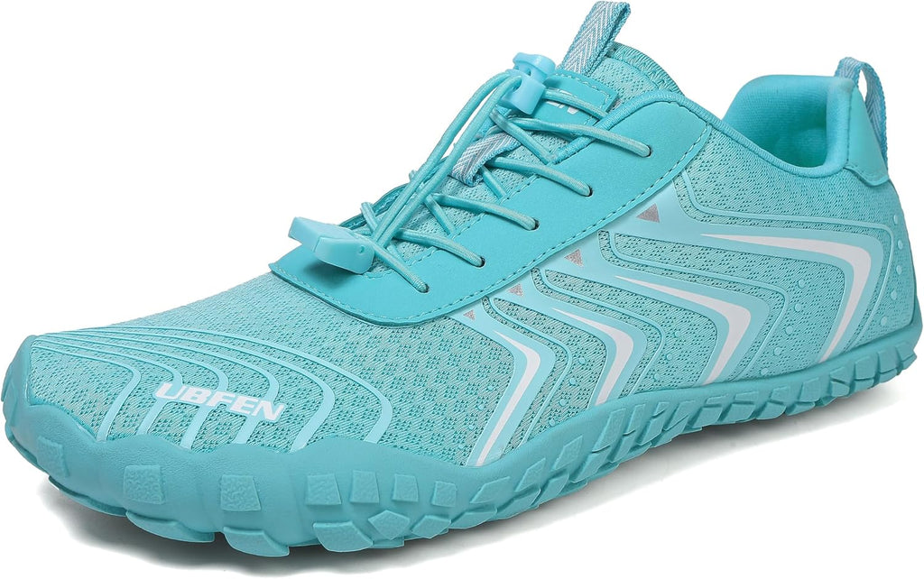 Unisex Quick Dry Water Shoes - Adjustable Bungee Lace, Flexible Rubber Sole for Beach, Pool and Kayaking Trips - 7 Women