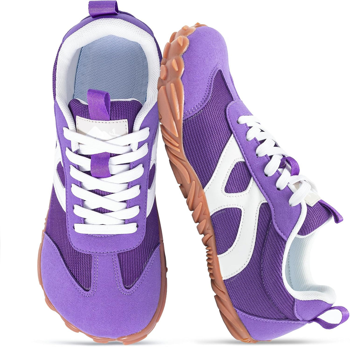 Unisex Zero Drop Barefoot Walking Sneakers - Wide Toe Box, Non-Slip Outsole for Travel, Workouts and Trail Days — view 14