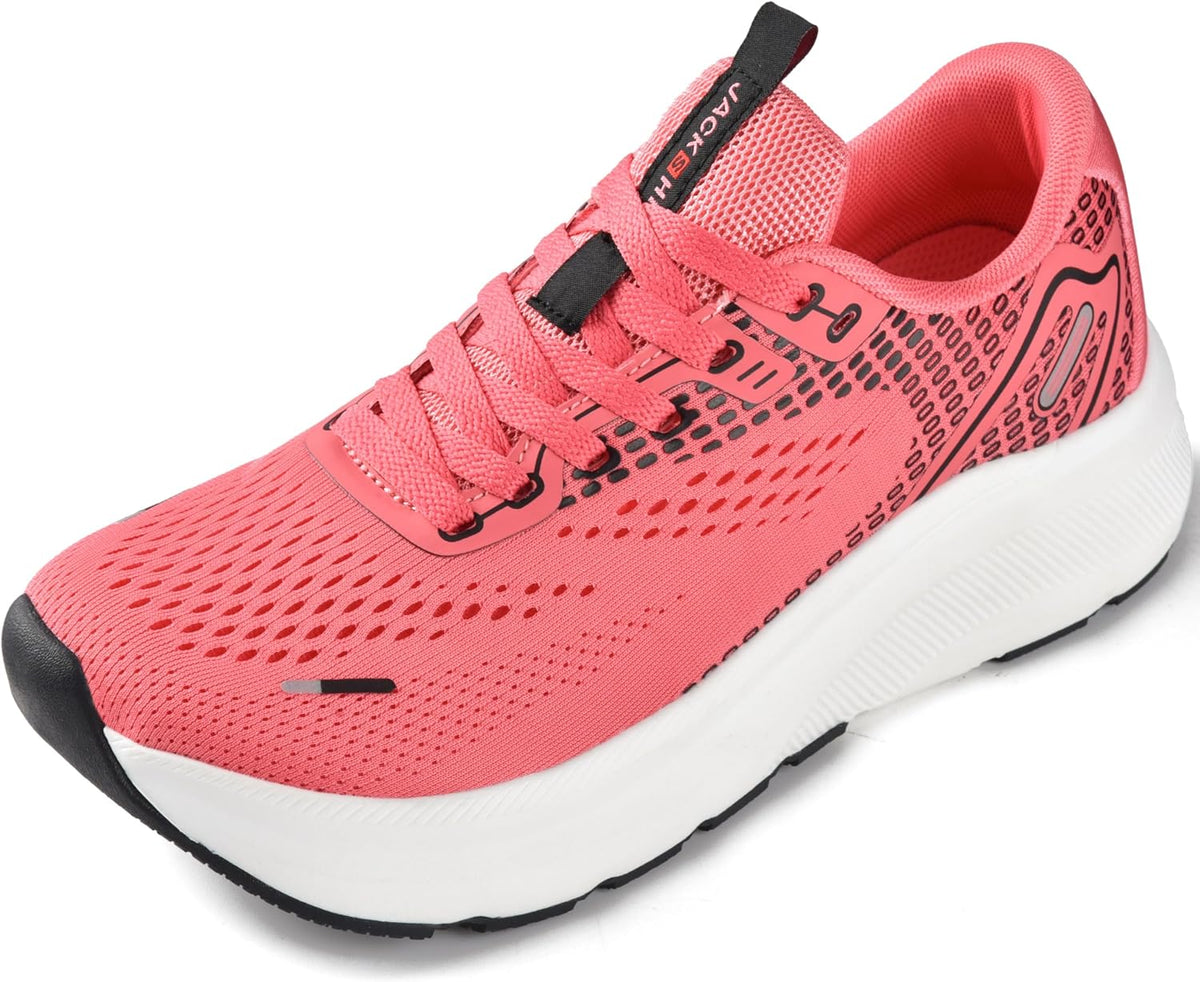 Women's Wide Toe Box Sneakers - Zero Drop Platform, Arch Support and Thick Cushioned Sole for Gym and Walking — view 4