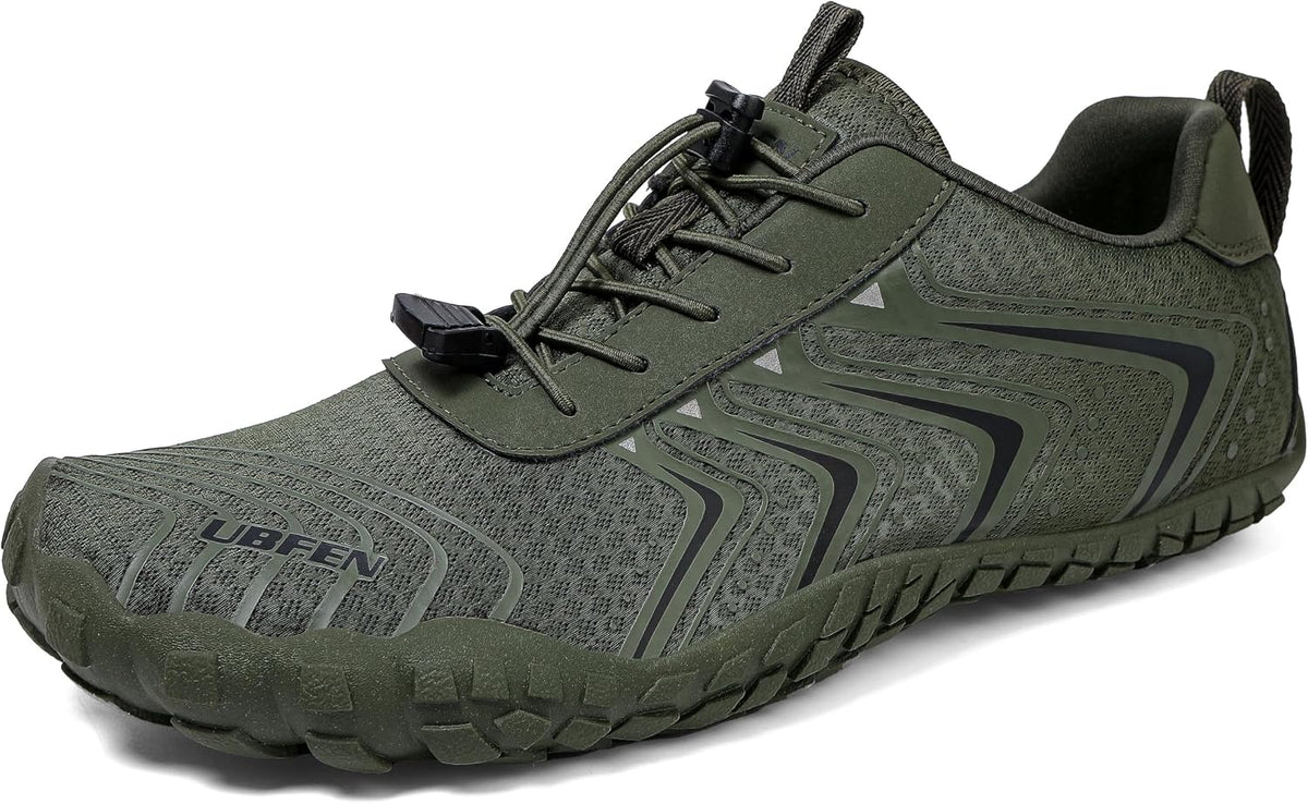 Unisex Quick Dry Water Shoes - Adjustable Bungee Lace, Flexible Rubber Sole for Beach, Pool and Kayaking Trips - 6 Women
