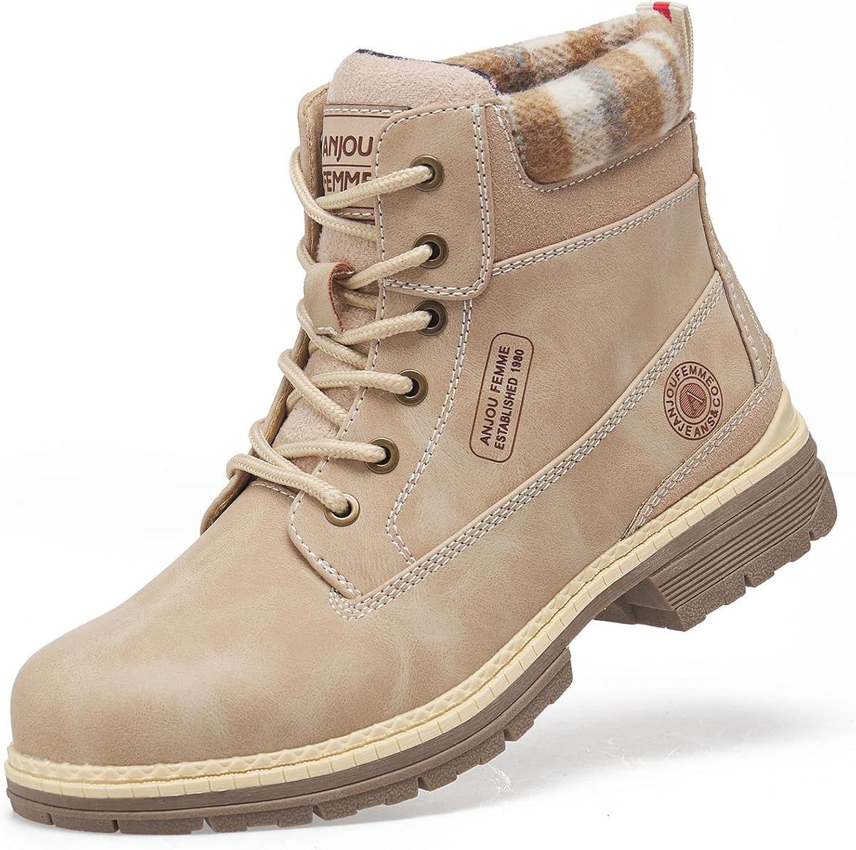 Women's Waterproof Ankle Hiking Boots - Lightweight Build, Winter Ready Fit for Trekking, Snow and Cold Walks — view 5