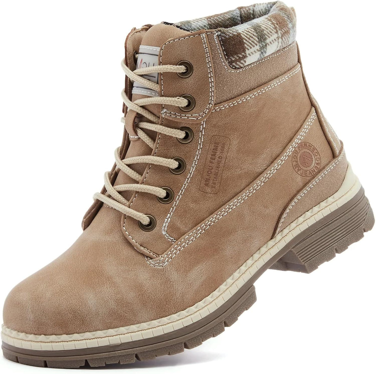 Women's Waterproof Ankle Hiking Boots - Lightweight Build, Winter Ready Fit for Trekking, Snow and Cold Walks — view 1