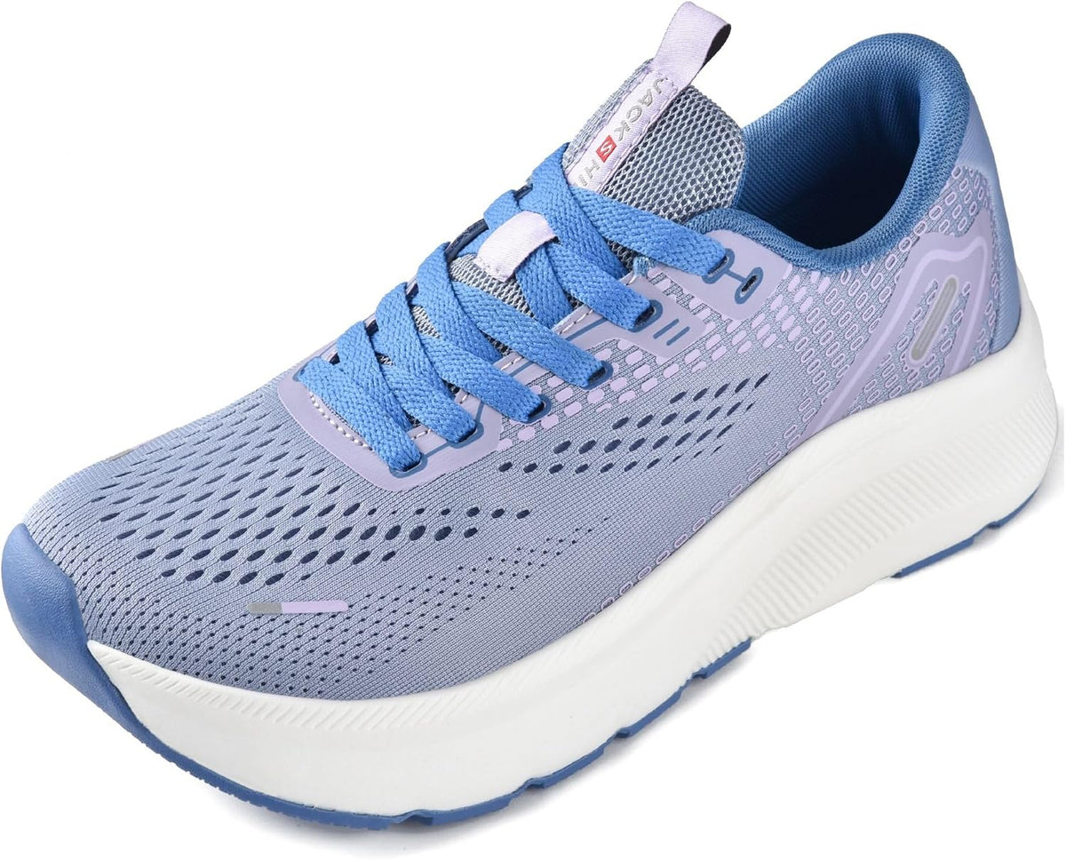 Women's Wide Toe Box Sneakers - Zero Drop Platform, Arch Support and Thick Cushioned Sole for Gym and Walking — view 7