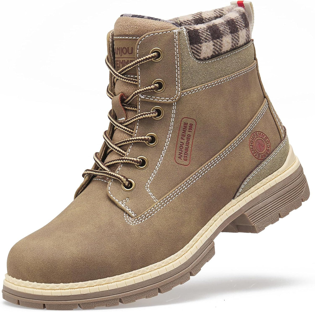 Women's Waterproof Ankle Hiking Boots - Lightweight Build, Winter Ready Fit for Trekking, Snow and Cold Walks — view 6