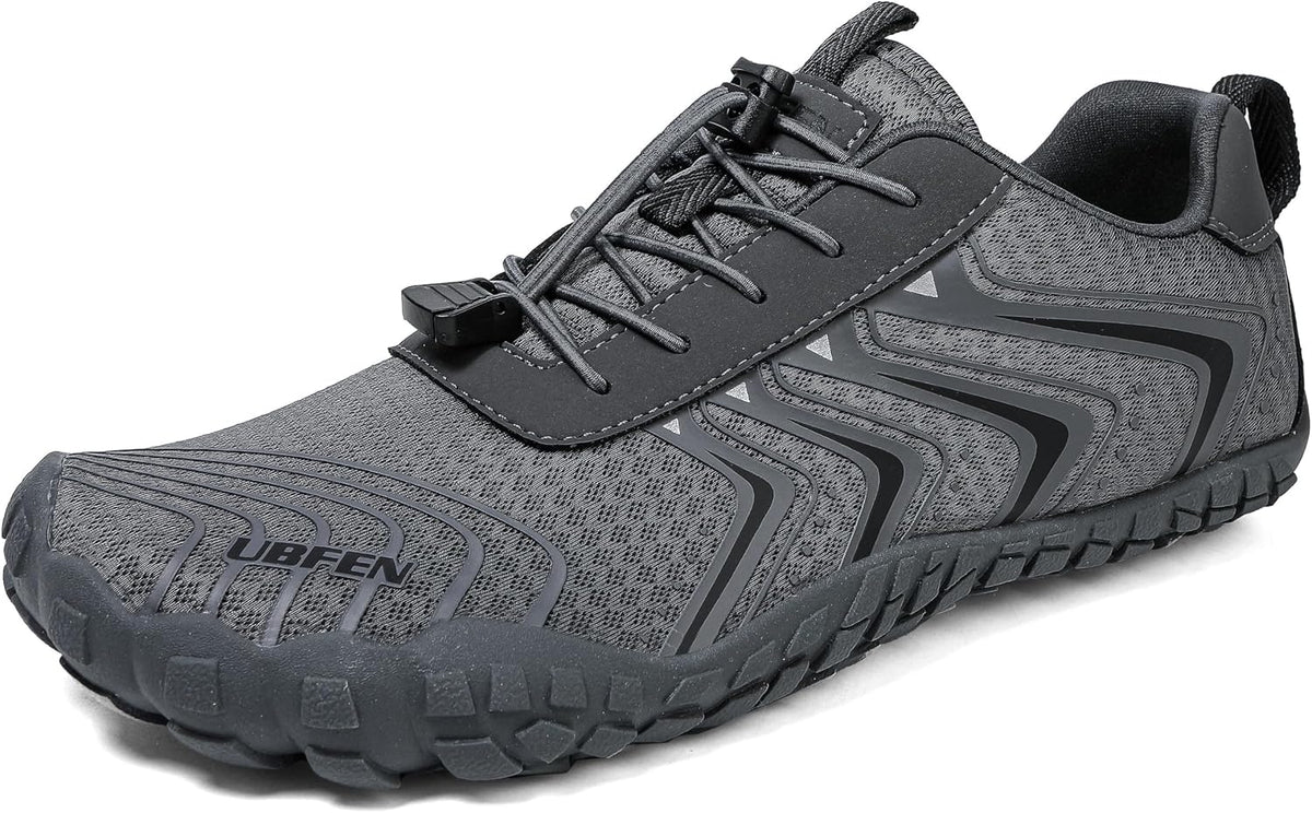 Unisex Quick Dry Water Shoes - Adjustable Bungee Lace, Flexible Rubber Sole for Beach, Pool and Kayaking Trips - 6 Women