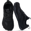 Unisex Zero Drop Barefoot Walking Sneakers - Wide Toe Box, Non-Slip Outsole for Travel, Workouts and Trail Days - 10 Wom