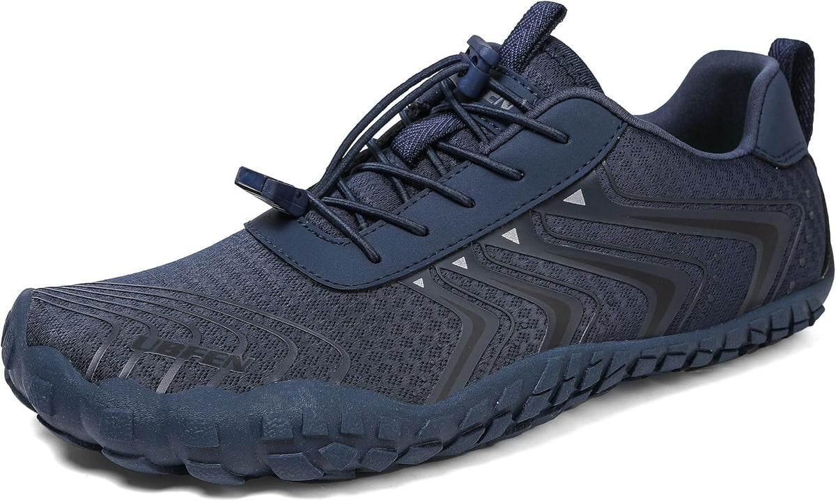 Unisex Quick Dry Water Shoes - Adjustable Bungee Lace, Flexible Rubber Sole for Beach, Pool and Kayaking Trips - 6 Women